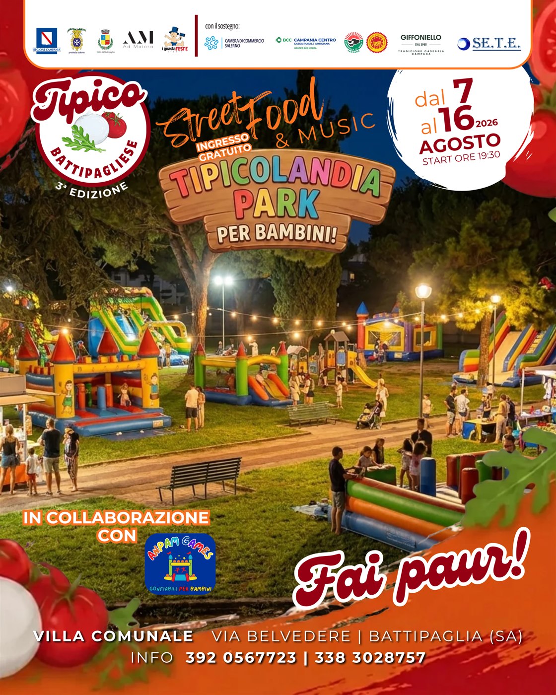 Tipicolandia Park — il parco per bambini di Tipico Battipagliese